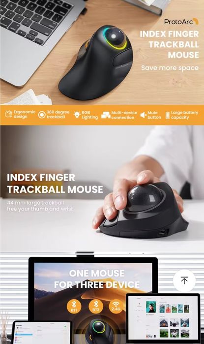 Мышка трекбол ProtoArc EM03 Wireless Trackball 
YouTube · Squalius
23