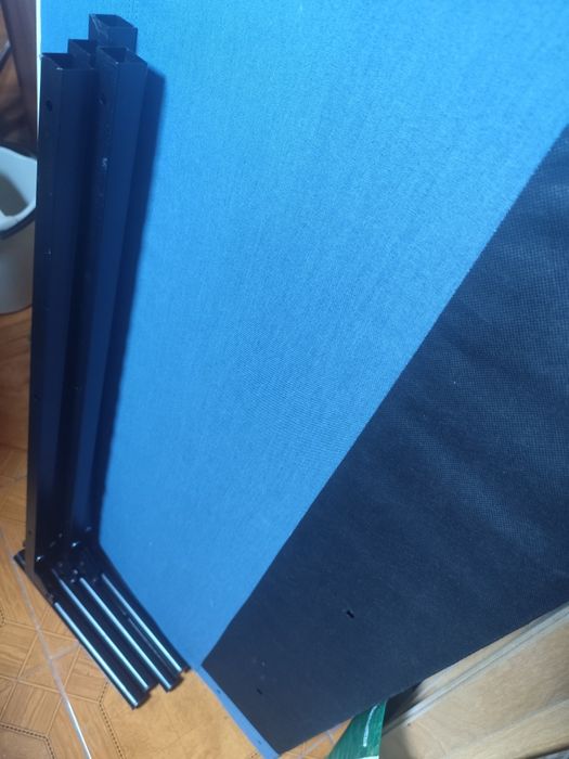 BAKULEN cama solteiro IKEA tecido com aba