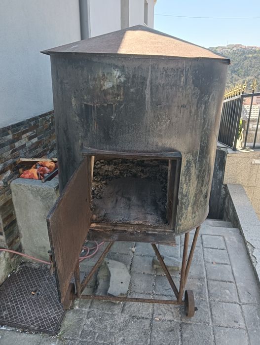 Forno a lenha usado