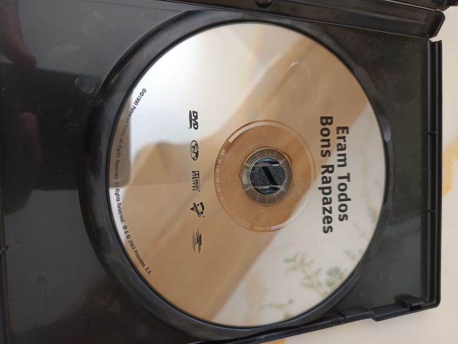 DVD eram todos bons rapazes