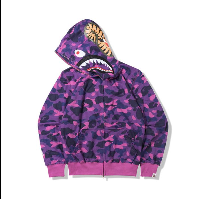 Толстовка на молнии с капюшоном BAPE. Оригінал