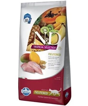 Farmina ND тропічні фрукти, стерильні, курка