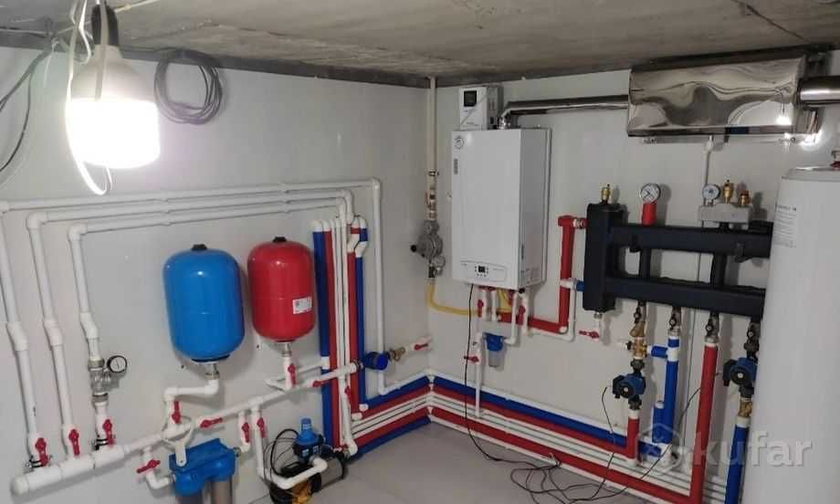 Сантехник, всі види сантехнічних робіт, котли, опалення