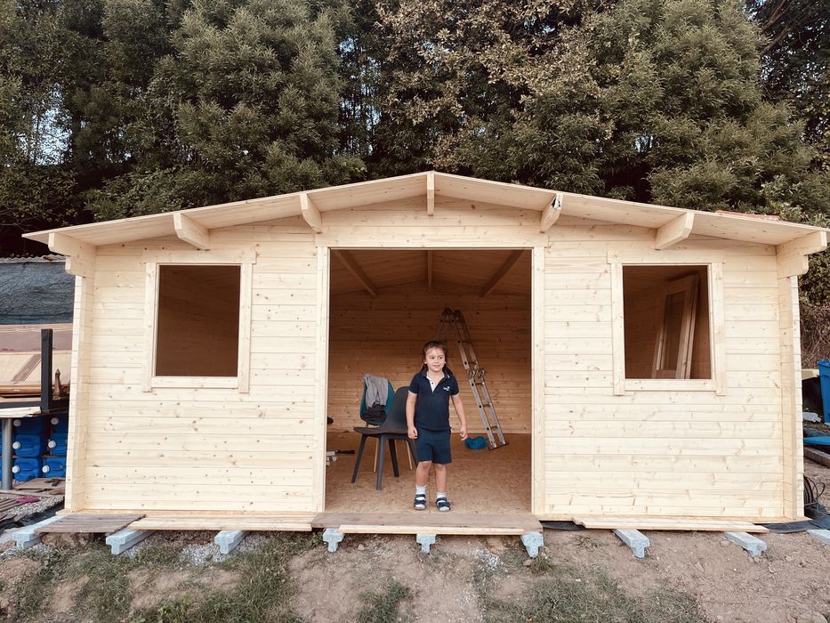 Casa abrigo de jardim 4mX4m