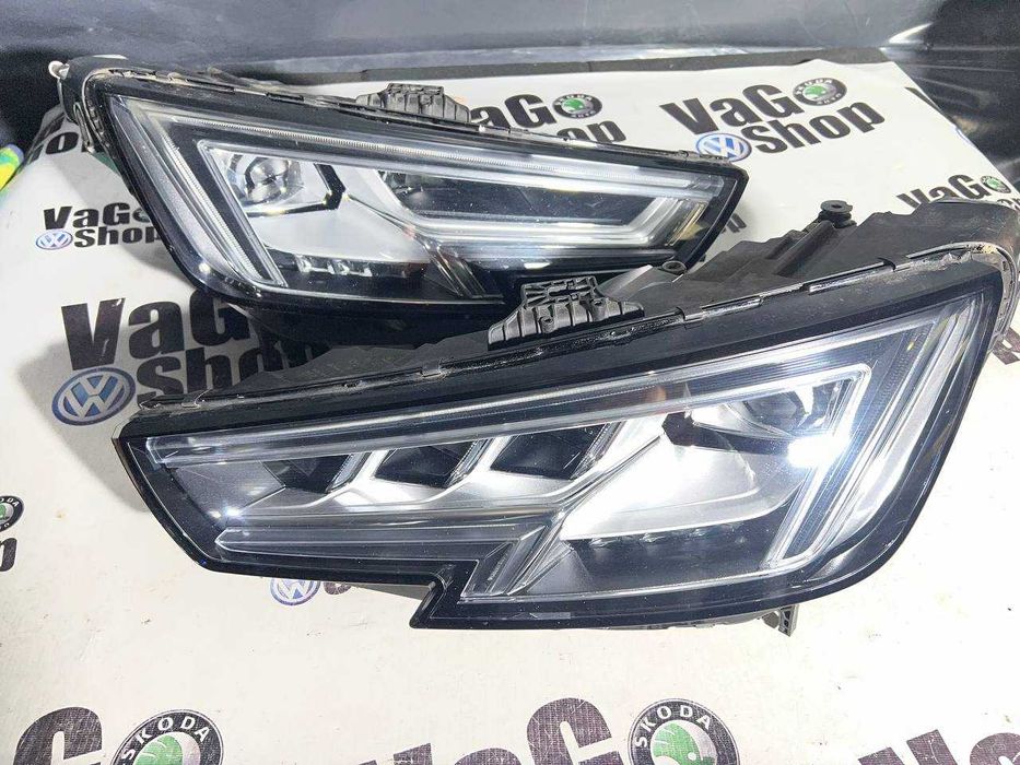 Фары Audi A4 B9 Матрица Фара Фари Ауди А4 Б9 Фонари Ауді A4 Фара