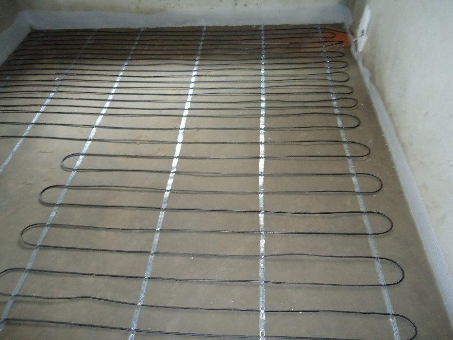 Теплый пол кабель, нагревательный мат под плитку, ламинат Тепла пілога