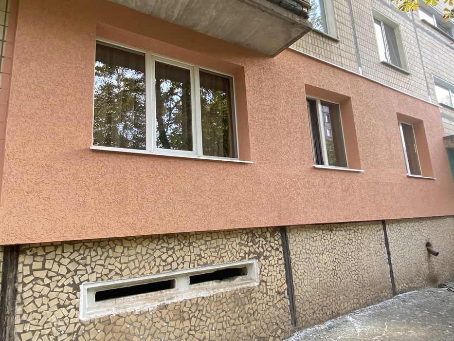 Утепление стен, 1 и 2этажи.Топ фасад.