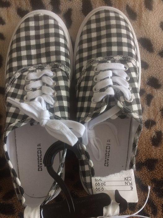 Piękne trampki w kratę Nowe metki H&M