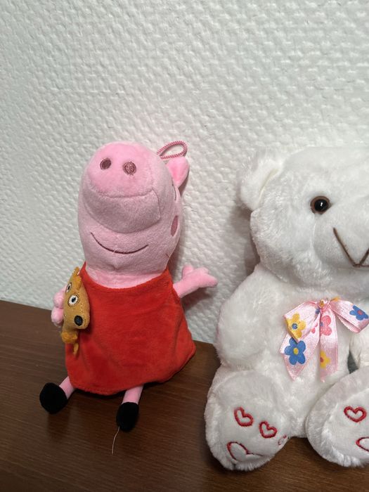 Zabawki pluszaczki4 sztuki -zestaw