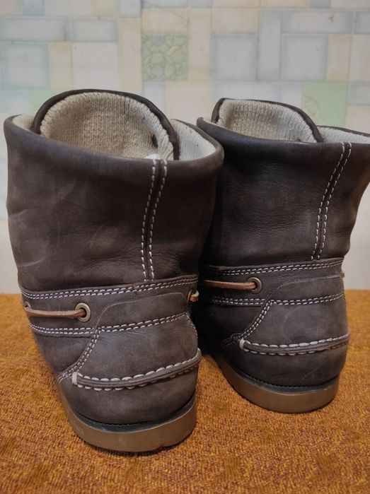 Ботинки зимние "TOMMY HILFIGER", 100 %оригинал, нат. кожа, р. 42