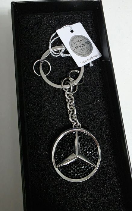 Brelok z kryształkami Swarovski Mercedes-Benz
