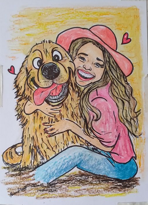 Caricaturapor fotografia