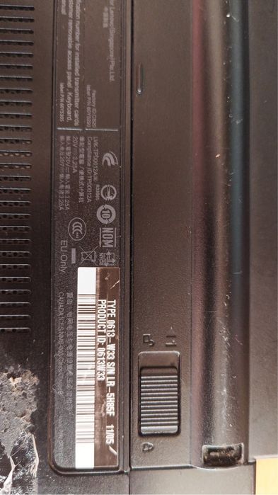 Lenovo ThinkPad Edge 13 / 8GB DDR3 / SSD Kingston 240GB + HDD / AMD E-350 / Windows 10 / 13.3” / робочий ноутбук для роботи та навчання