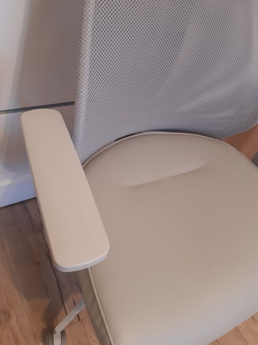 Fotel, krzesło biurowe Matchspel, szare, stan bdb