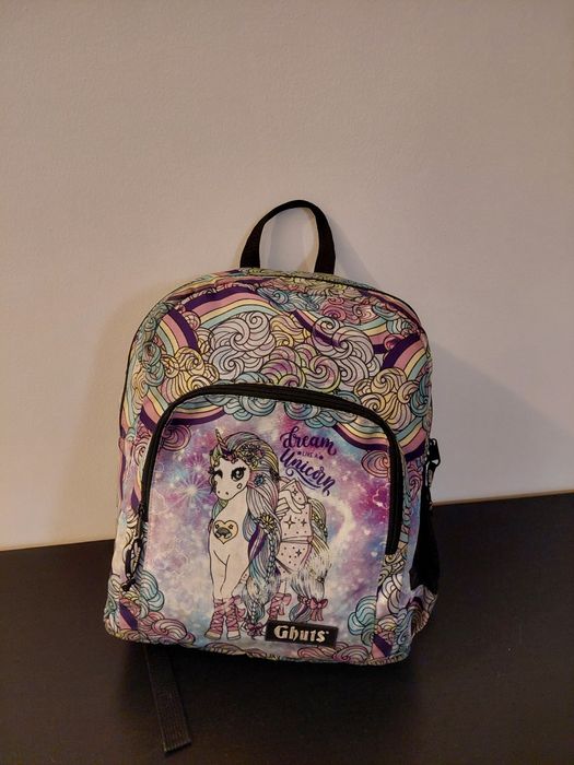 Unicornio-Mochila Ghuts- como nova