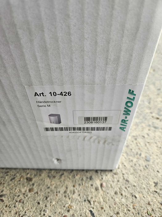 Suszarka do rąk elektryczna