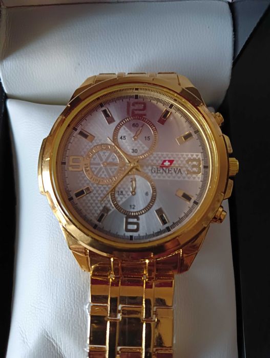 zegarek męski nowy Geneva