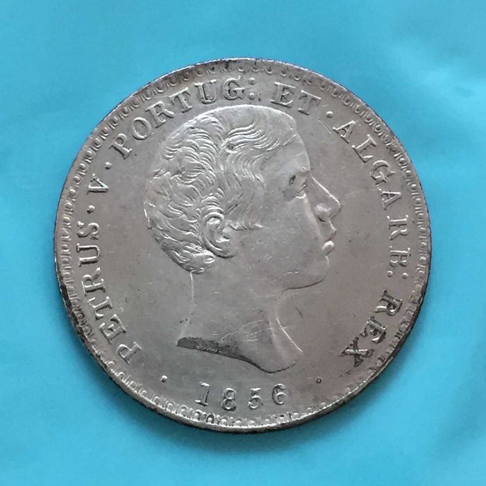 D. Pedro V - 500 Réis 1856