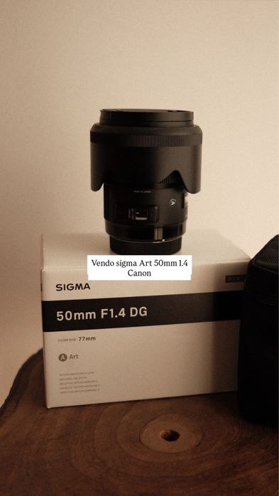 Sigma 50mm f/1.4 Art para Canon EF