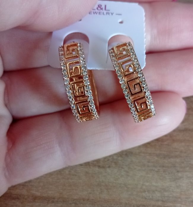 Kolczyki ze stali chirurgicznej