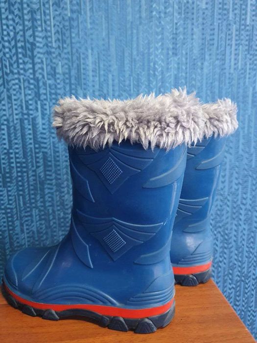 чобітки резинові дитячі, розмір 34