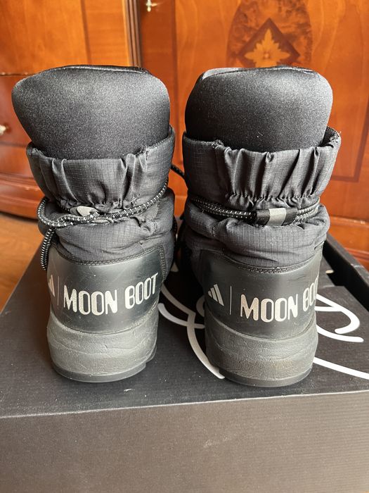 Moon boot  adidas black - зимові чобітки 42 розмір