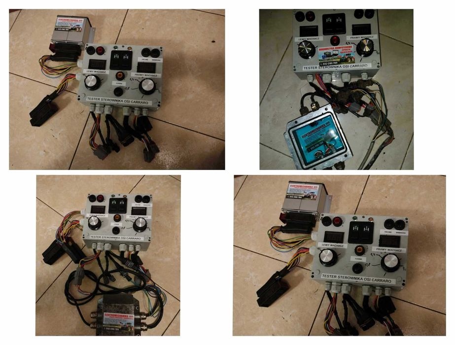 Naprawa  EHR TC, TCE CARRARO  Bosch MF Renault Claas Deutz CS MX