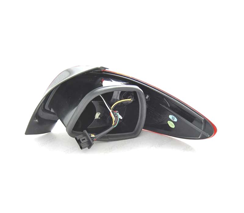 FAROLINS TRASEIROS PARA PEUGEOT 206 98-09 VERMELHO CINZA
