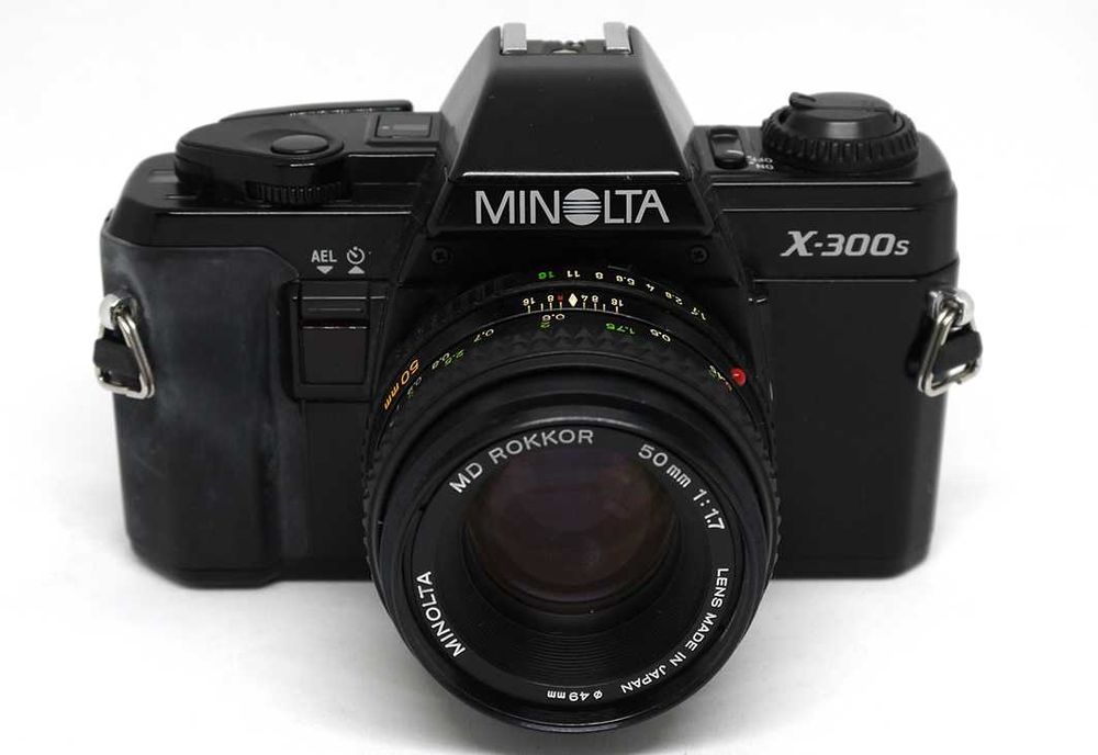 Máquina Fotográfica Analógica MINOLTA X-300s usada
