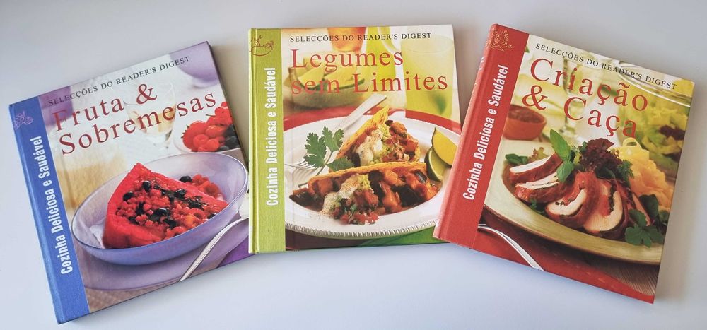 Cozinha Deliciosa e Saudável - Selecções do Reader's Digest 3 volumes