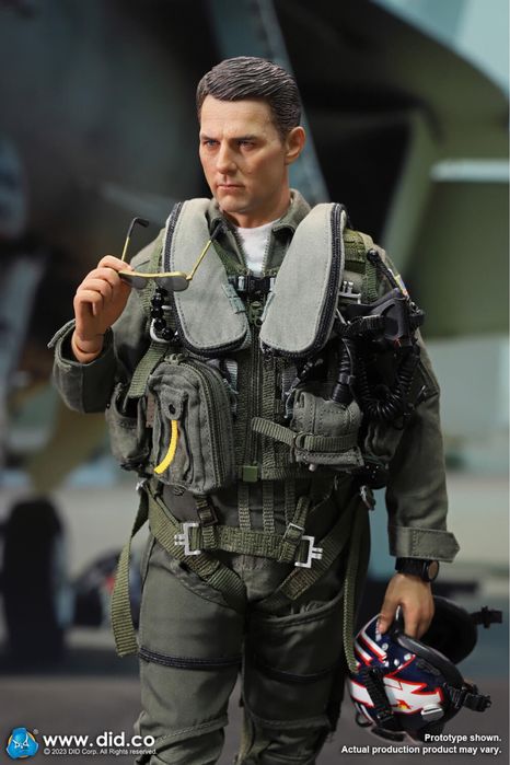 Фігурка 1/6 Top Gun Maverick F/A-18E Pilot DID Corp. тип hot toys