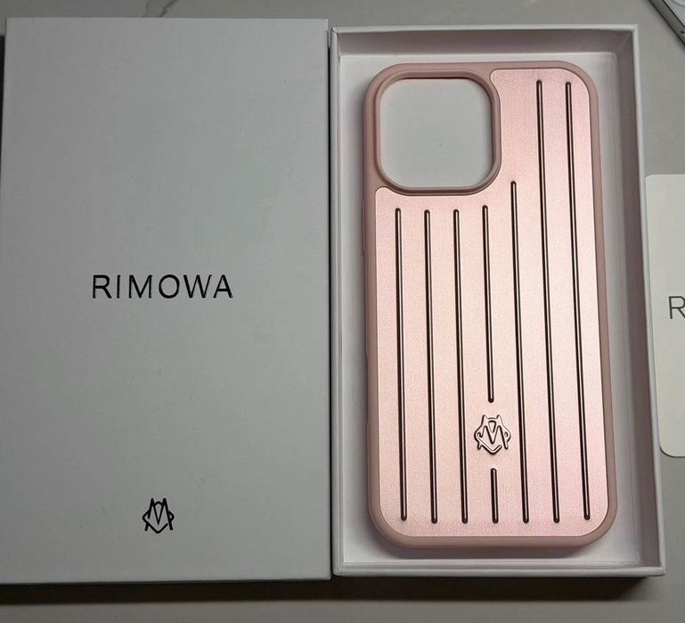 Чохол Rimowa алюмінієвий на 16 pro max 16 pro orange