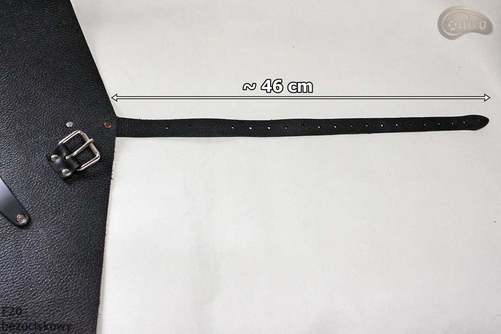 Skórzany fartuch ochronny F20 bezucisk rzeźniczy/spawalniczy/kucharski