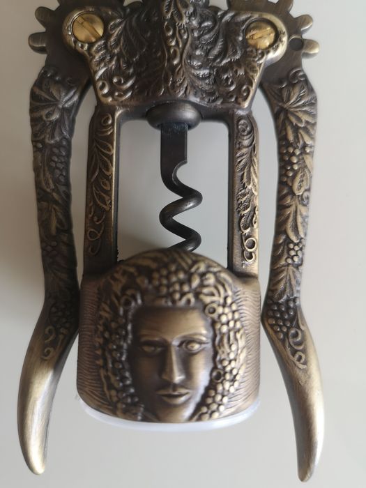 Saca rolhas vintage bronze