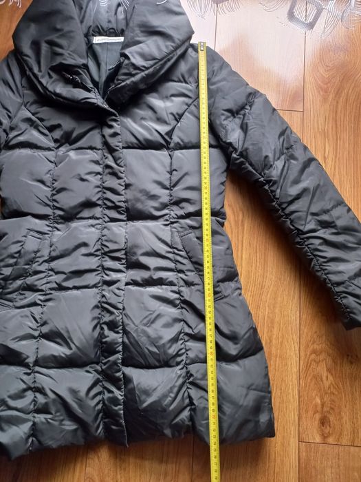 C&A Clockhouse puchowy płaszczyk kurtka zimowy płaszcz pierze S-M