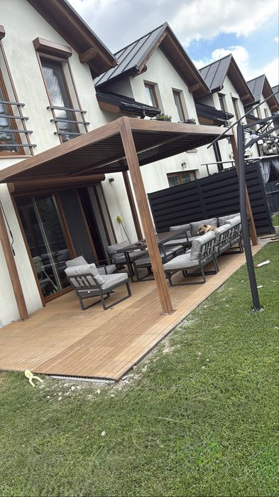 Pergola ogrodowa aluminiowa