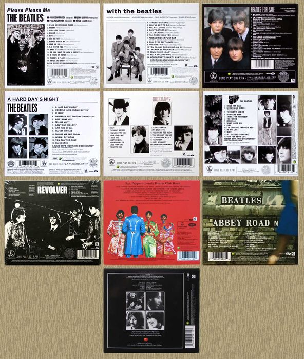 CD Beatles - 63 / 64 / 65 / 66 / 67 / 68 / 69 / 70