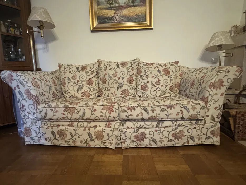 Komplet wypoczynkowy z funkcją spania - 3 osobowa, 2 osobowa, 1 fotel