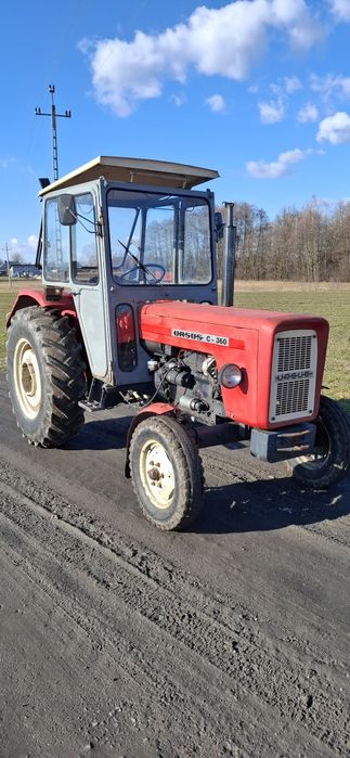 Ciagnik URSUS C 360 Zarejstrowany opłacony zam C 330M T 25 MF ZETOR