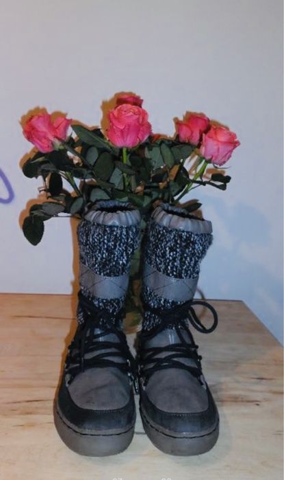 Kozaki Anna Field śniegowce, roz. 37 botki emu sznurowane ugg zima