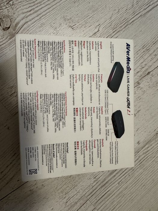 Пристрій захоплення відео AVerMedia Live Gamer ULTRA 2.1 GC553G2