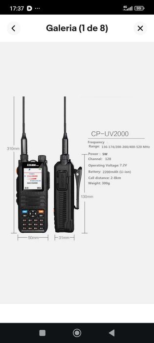 Walkie-talkie  novo