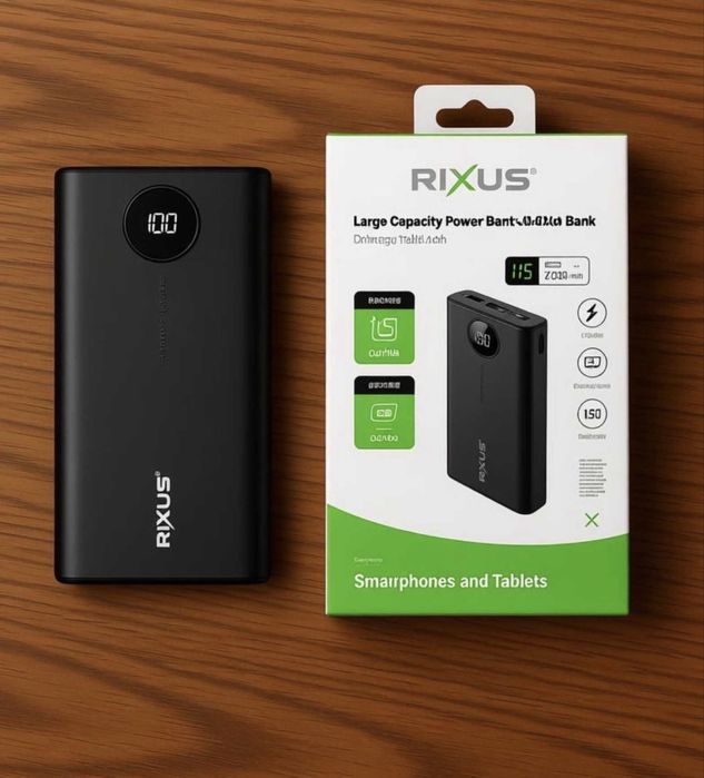 Power bank 40000mah Rixus RXPB40 22,5W+PD20W