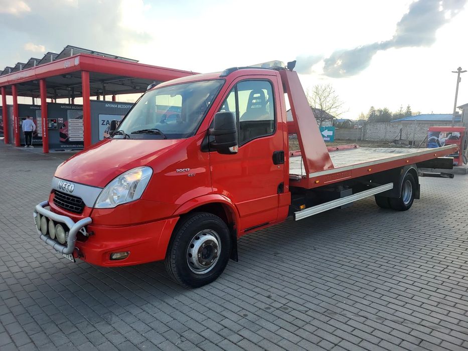 Iveco Daily  3.0 HPT 170KM 70C17 Platforma Hydrauliczna Widelec Perfekcyjny Stan