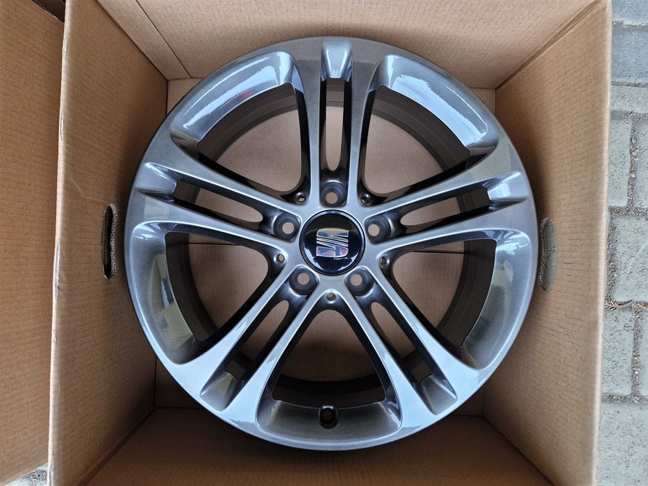 Alufelgi 17 5x112 Audi A3 A4 Q2 Q3 Seat Leon Exeo Altea Ateca 810#