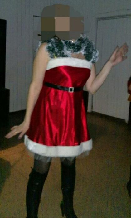 Платье Снегурочки