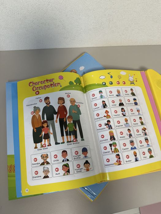 Інтерактивна дитяча аудіокнига «English book»