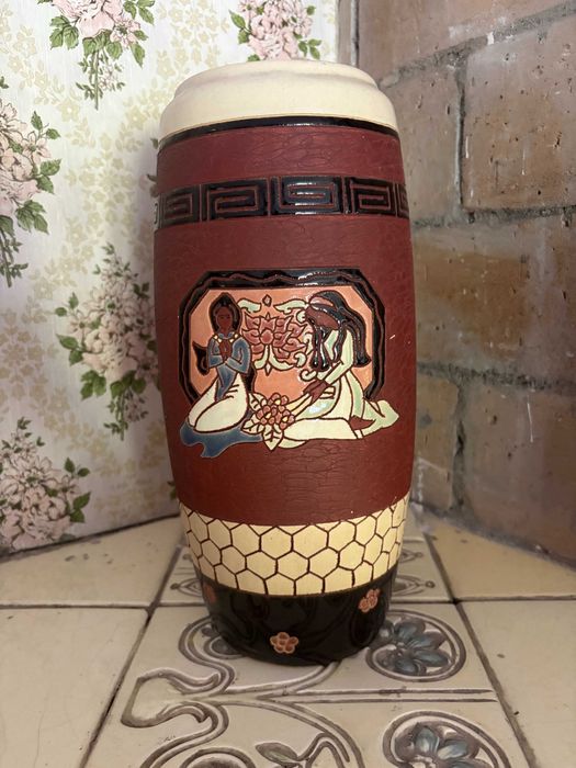 wazon vintage w stylu japońskim 33 cm