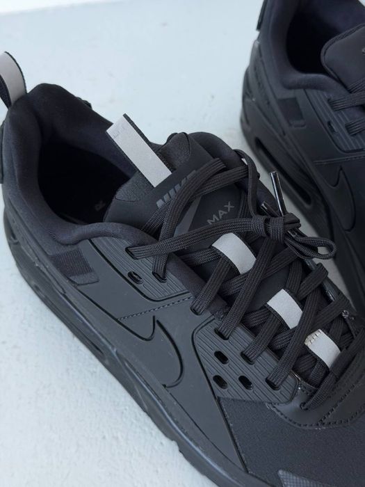 Оригинал Nike Air Max 90 Drift Triple Black (HQ1416 001) черние найк аир макс 90 дрифт