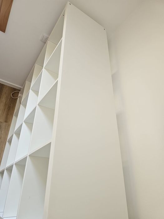 Estante branca alto brilho Ikea